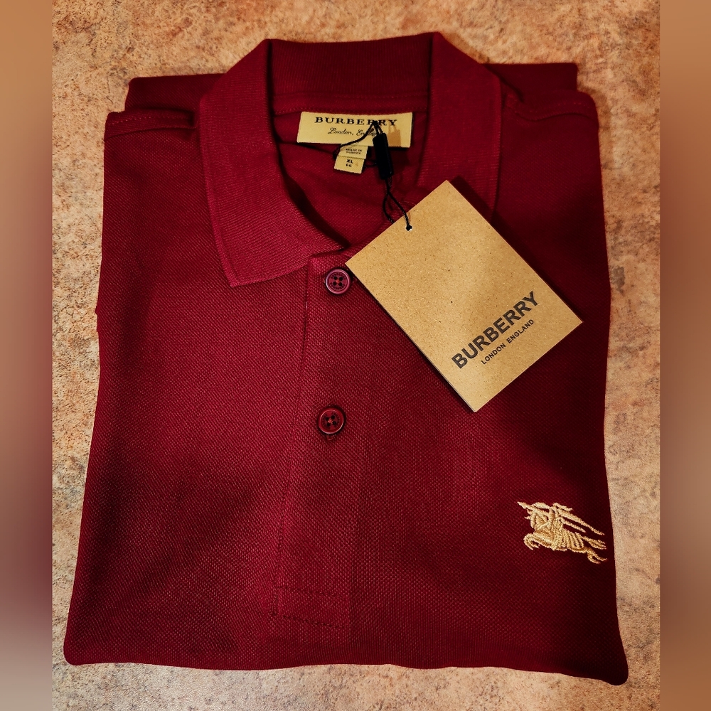 NWT BURBERRY FOR MEN'S POLO